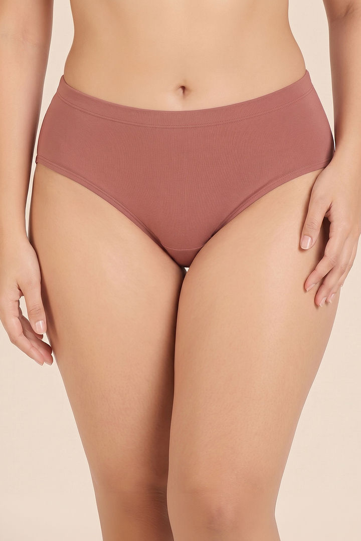 Zivame Medium Rise Full Coverage Hipster Panty (Pack of 3) - Multicolor — image 2